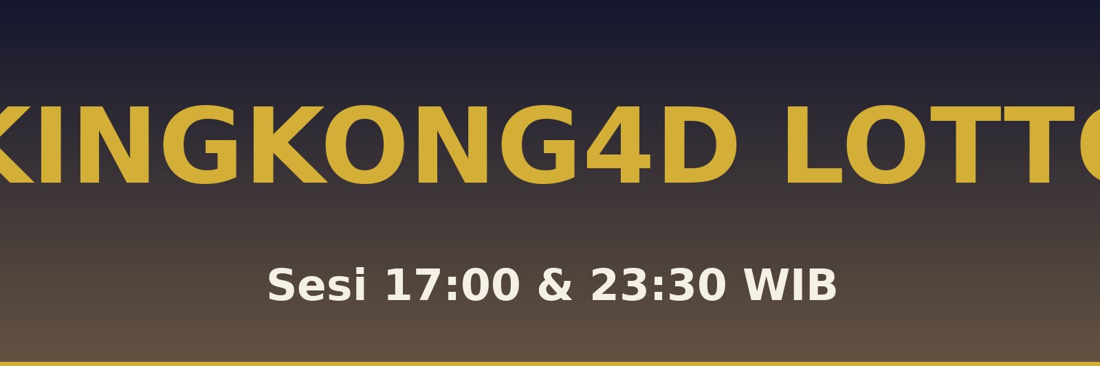 Kingkong4D Lotto Medan Belawan